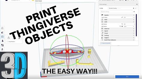 How to 3D Print From Thingiverse to 3D Printer – .